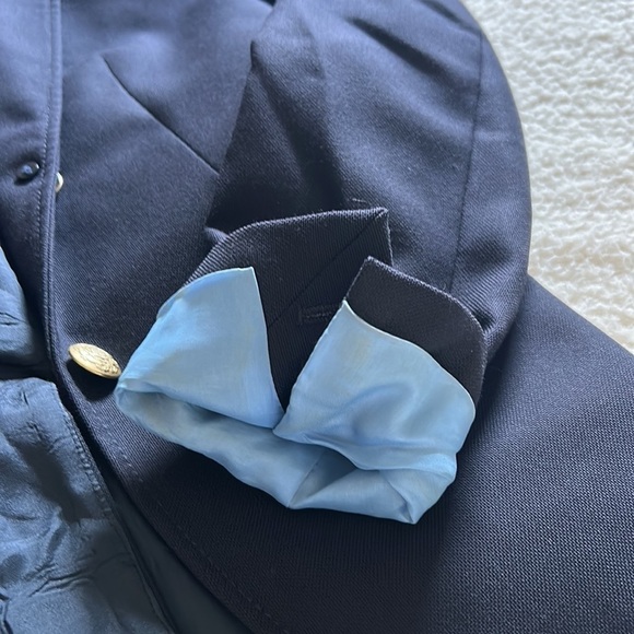 J Crew Schoolboy Wool Blazer Blue Size 0 - Picture 11 of 11